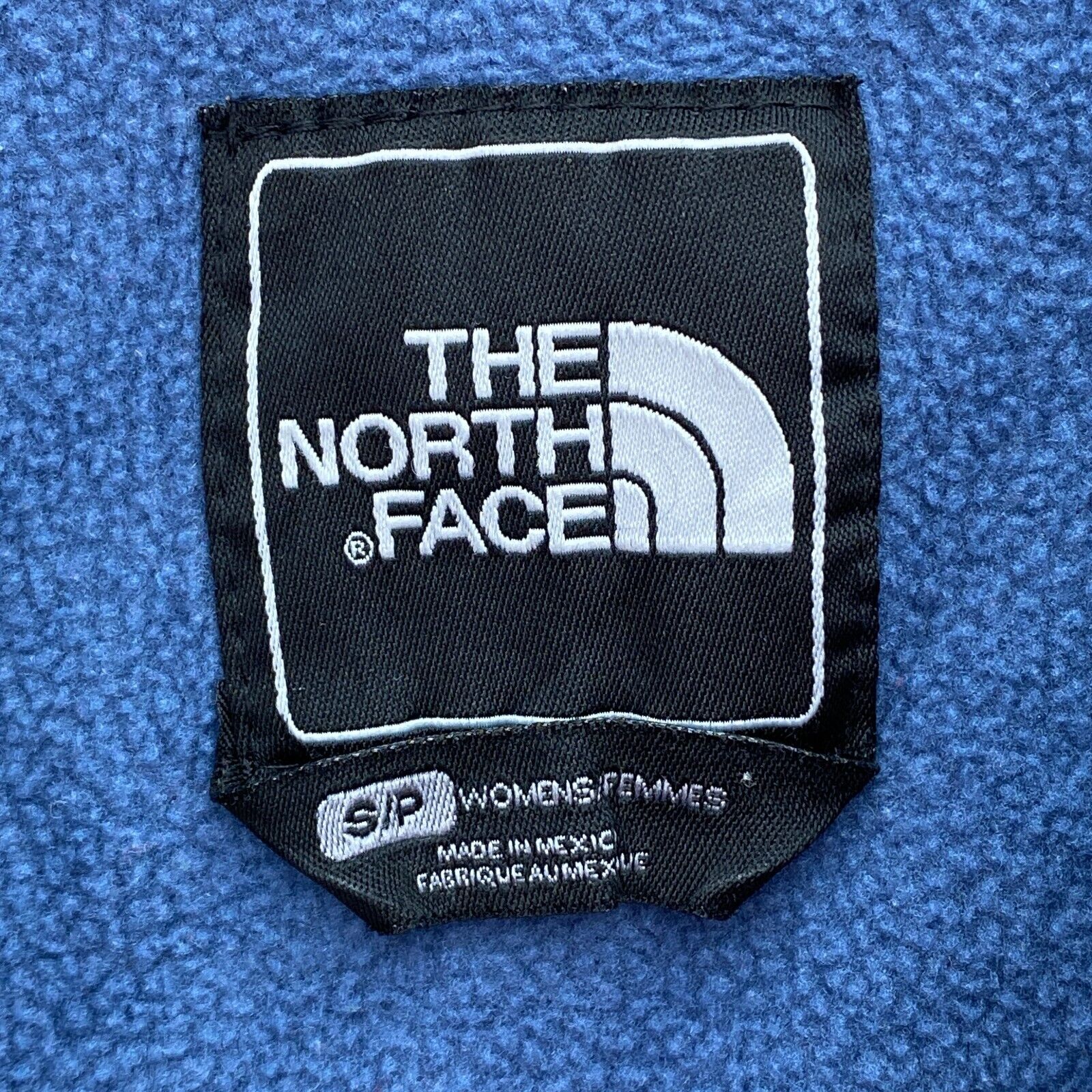 The North Face Fleece Denali Jacket Two Tone Blue Size S Women's Full Zip Up