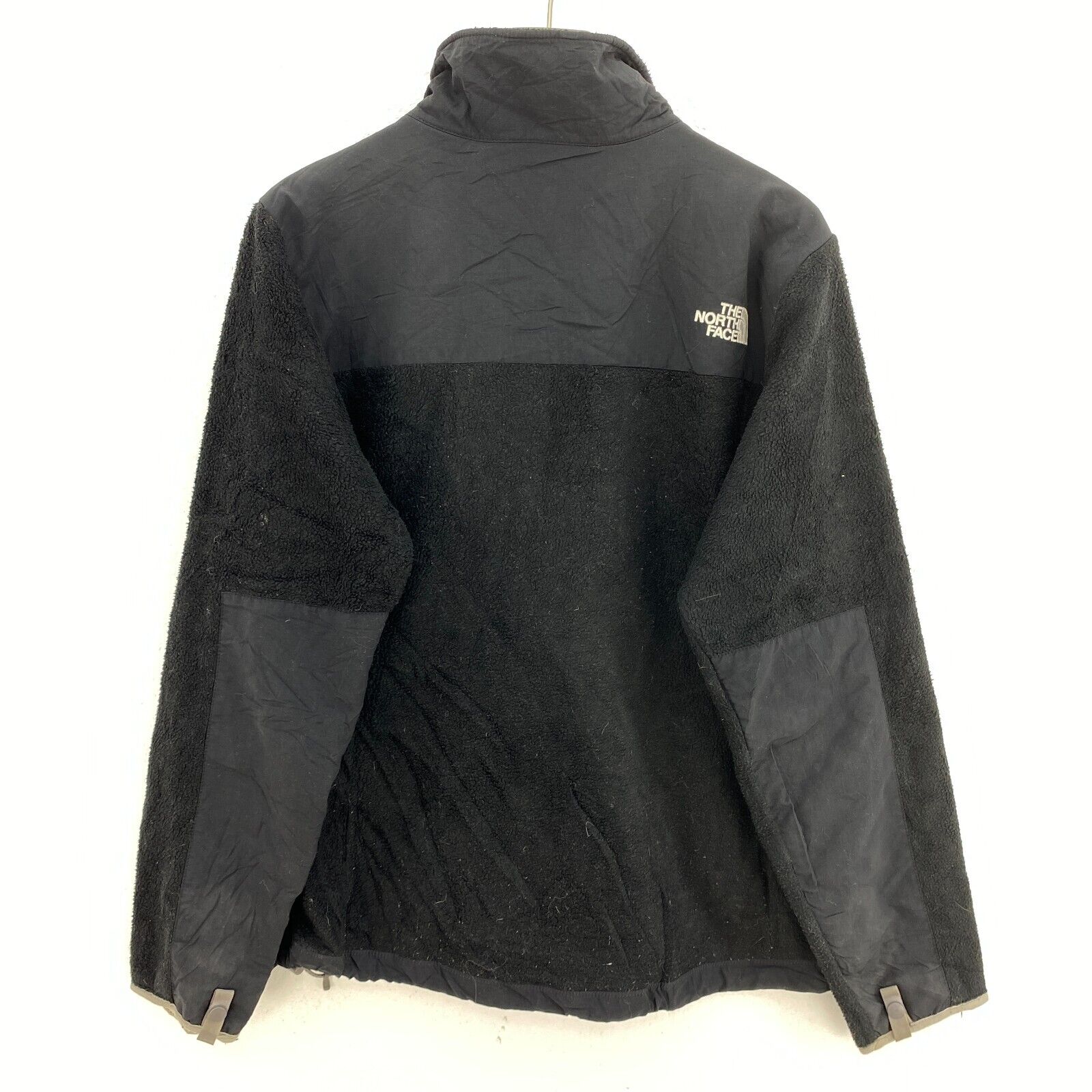 The North Face Women's Fleece Jacket Black Full Zip Up Size M