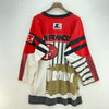 Vintage Starter San Francisco V-Neck Red White Jersey Size M