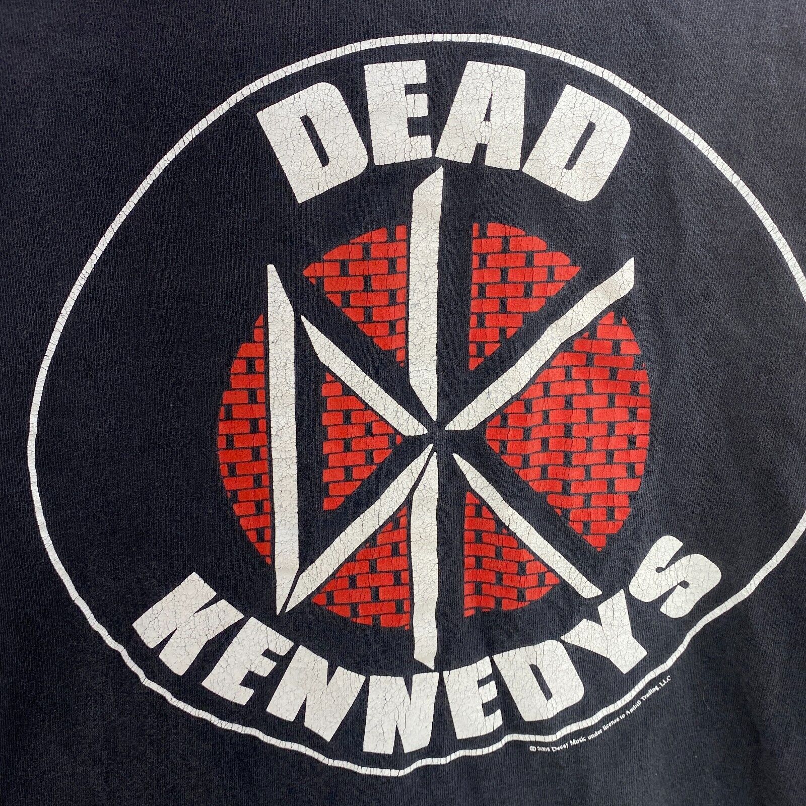 Dead Kennedys Punk Rock Band 2005 Black T-shirt Size M