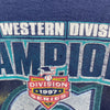 1997 Western Division Champions Seattle Mariners Navy Blue T-shirt Size L