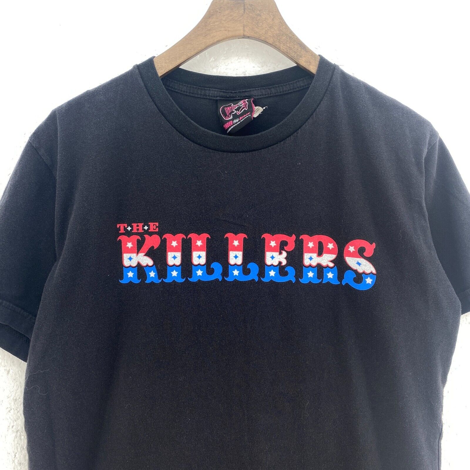 The Killers Rock Band Us Tour Autumn 2006 Black T-shirt Size M
