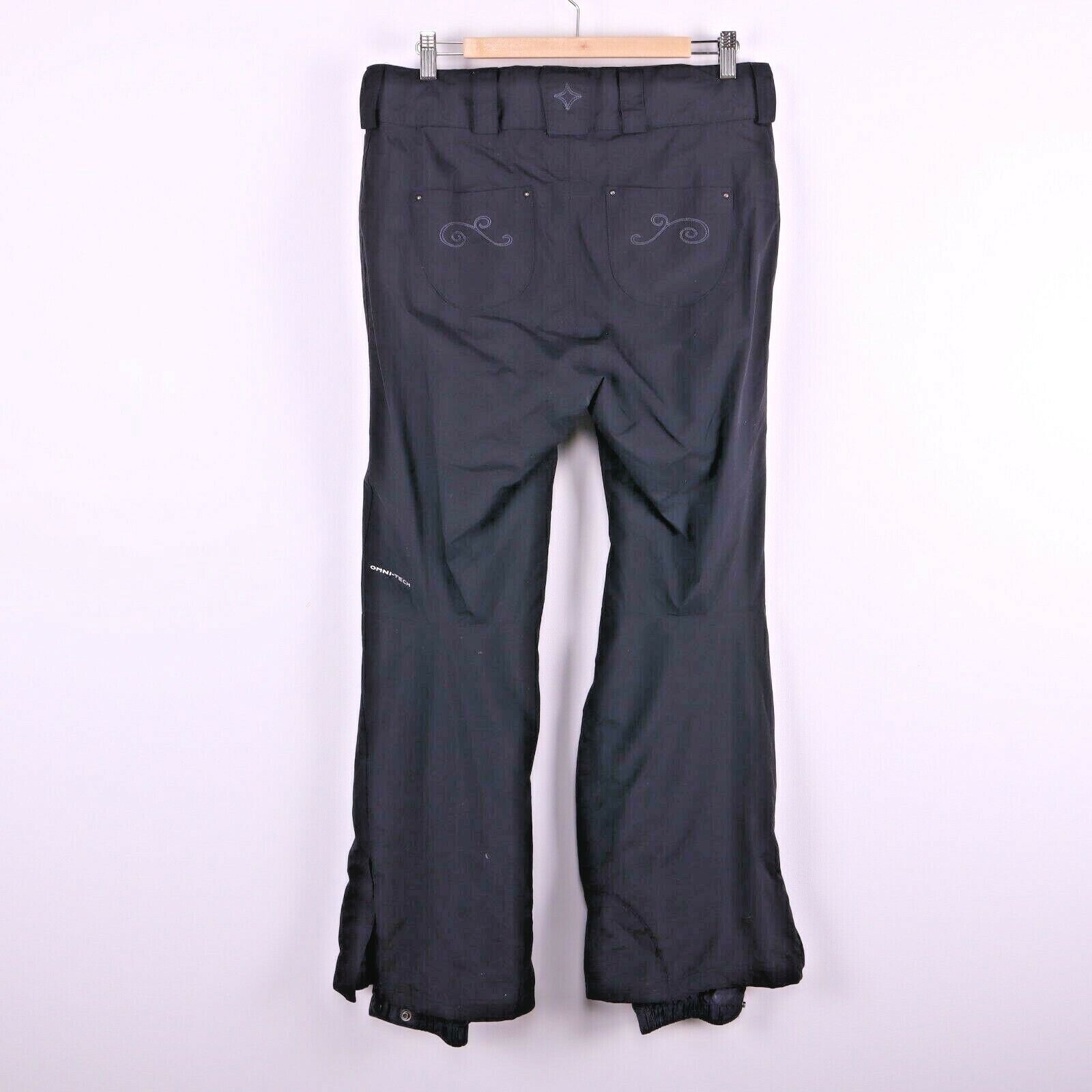 Colombia Women's Insulated Snow Pant Black Size M