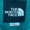 The North Face Fleece Lined Jacket Size L Two Tone Green Full Zip Up USA