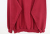 Vintage Logo 7 San Francisco 49ers 1996 NFL Burgundy Red Sweatshirt Size XL