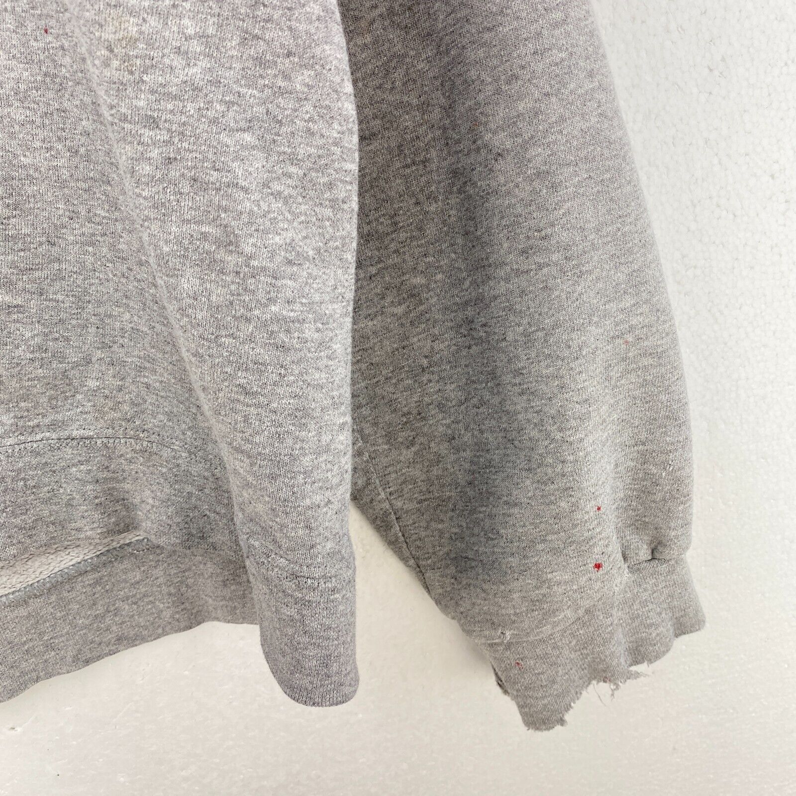 Nike Swoosh Embroidered Sweatshirt Size XL Gray Crewneck