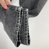 Levi's Orange Tab Light Wash Black Denim Straight Jeans Size 36