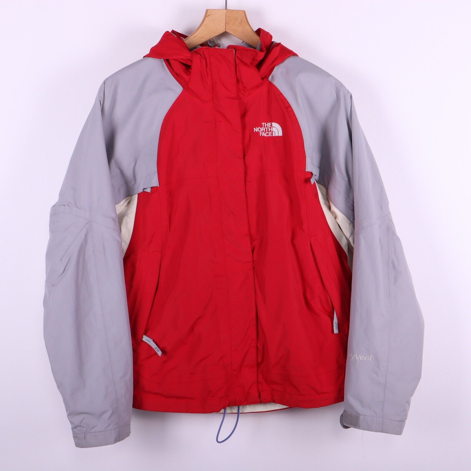 The North Face Women's Red Shell Jacket Size S Full Zip