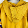 Russell Athletic Flandreau Fliers NCAA Yellow Quarter Zip Hooded Jacket Size XL