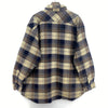Vintage Dickies Plaid Flannel Shirt Jacket Size XL Brown Button Up