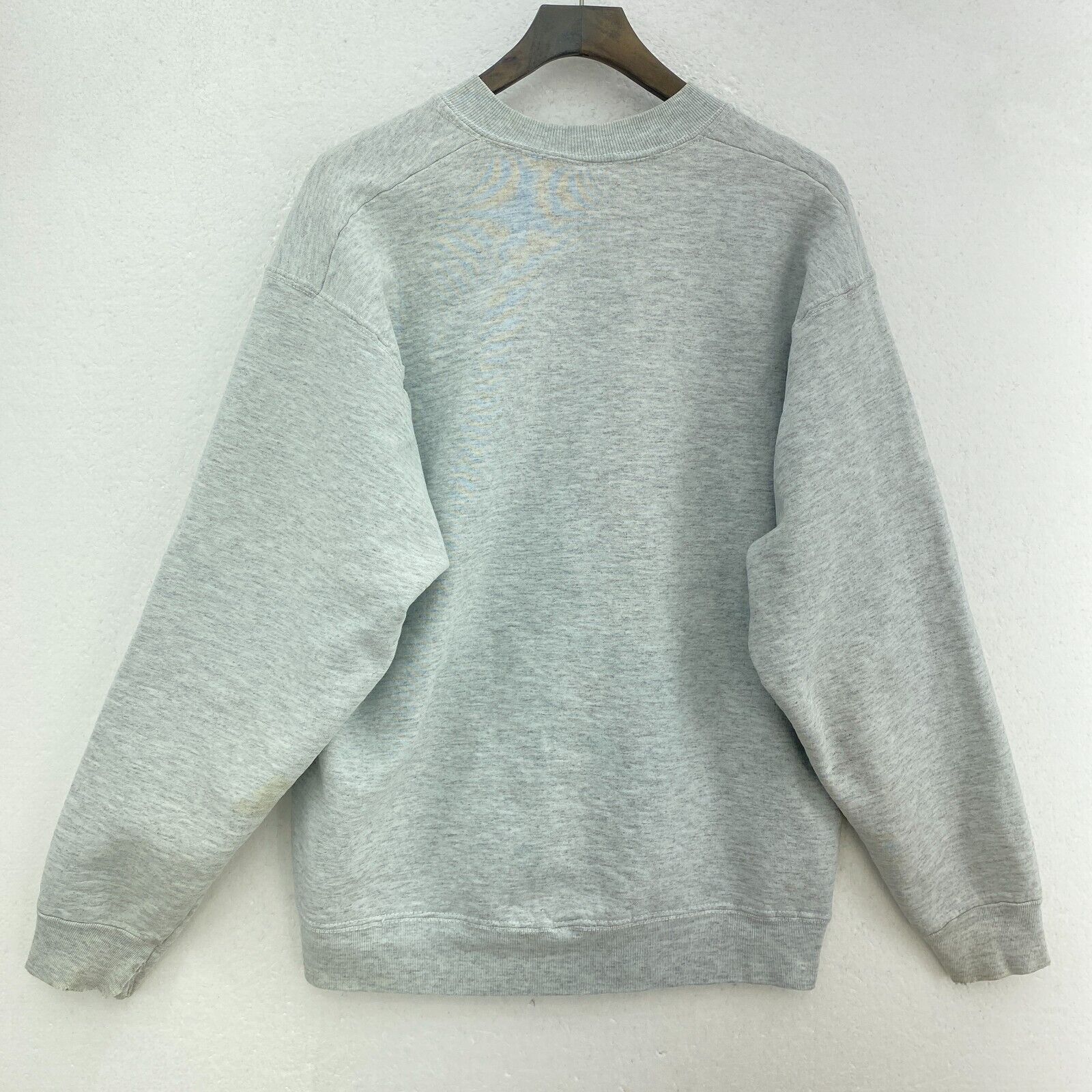 Harvard University Logo Paddler Crew Gray Sweatshirt Size L Pullover