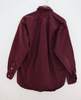 Vintage Polo Ralph Lauren Logo Button Up Burgundy Red Shirt Size M