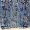 Vintage Levi Strauss Sherpa Lined Blue Denim Jacket Size M