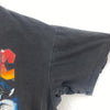 Vintage Looney Tunes Bugs Bunny Sylvester Streetwear 1992 T-shirt Size L Black
