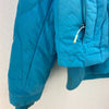 The North Face 600 Blue Puffer Full Zip Jacket Size M Women's
