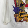 Vintage Bugs Bunny Jungle Edition 1992 Looney Tunes White Sweatshirt Size M