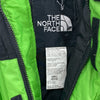 The North Face Insulated Green Hooded Jacket Size S Full Zip Up Gore Dryloft