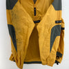 Columbia Half Zip Yellow Anorak Jacket Size L Hooded