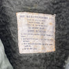 Vintage 1970s Military m-1 Stencil deck Jacket Green Large