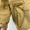 The North Face Logo 550 Full Zip Beige Insulated Jacket Size M