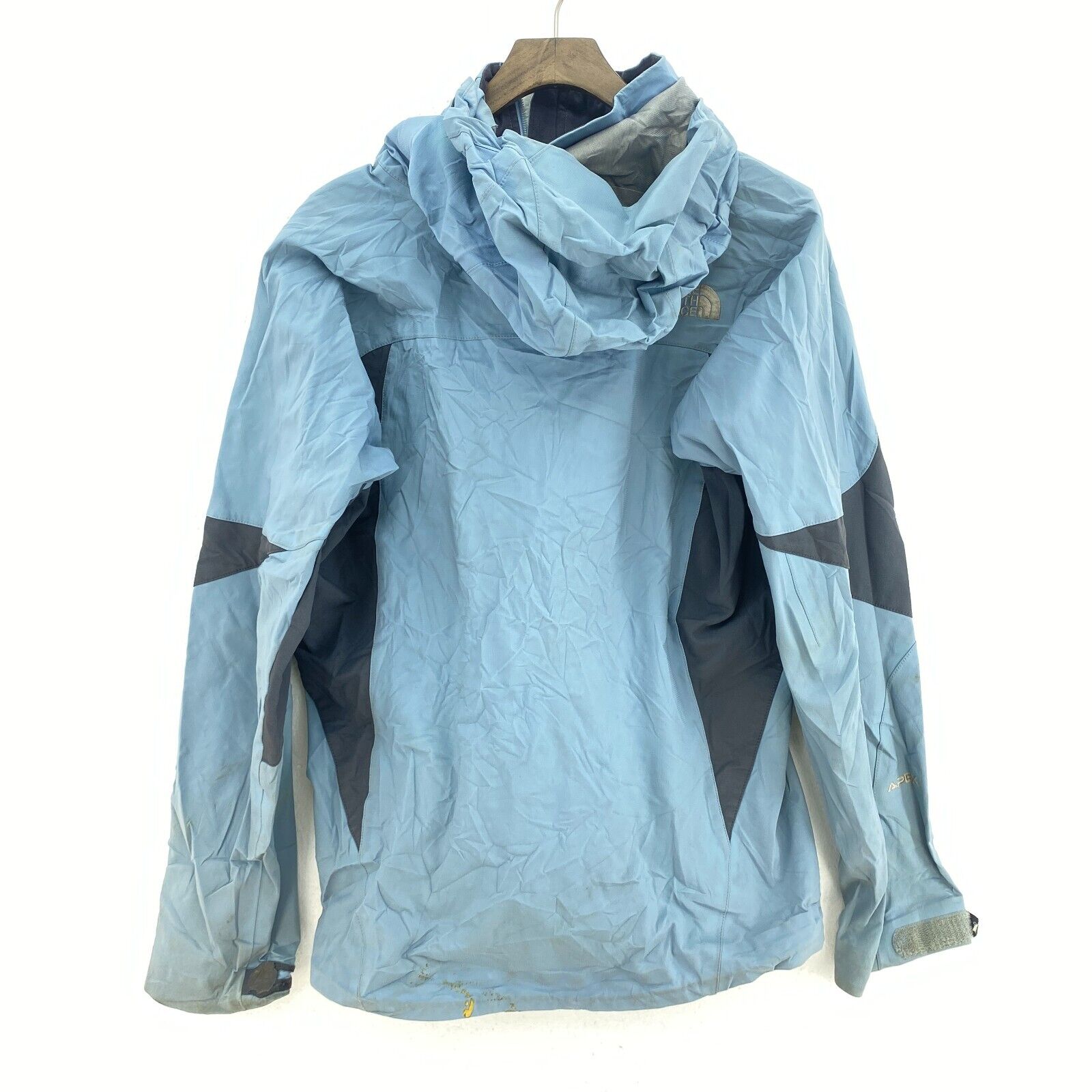 The North Face Summit Series Apex Light Hooded Jacket Size L Blue Full Zip Up