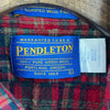 Vintage Pendleton Wool Red Button Up Shirt Size L
