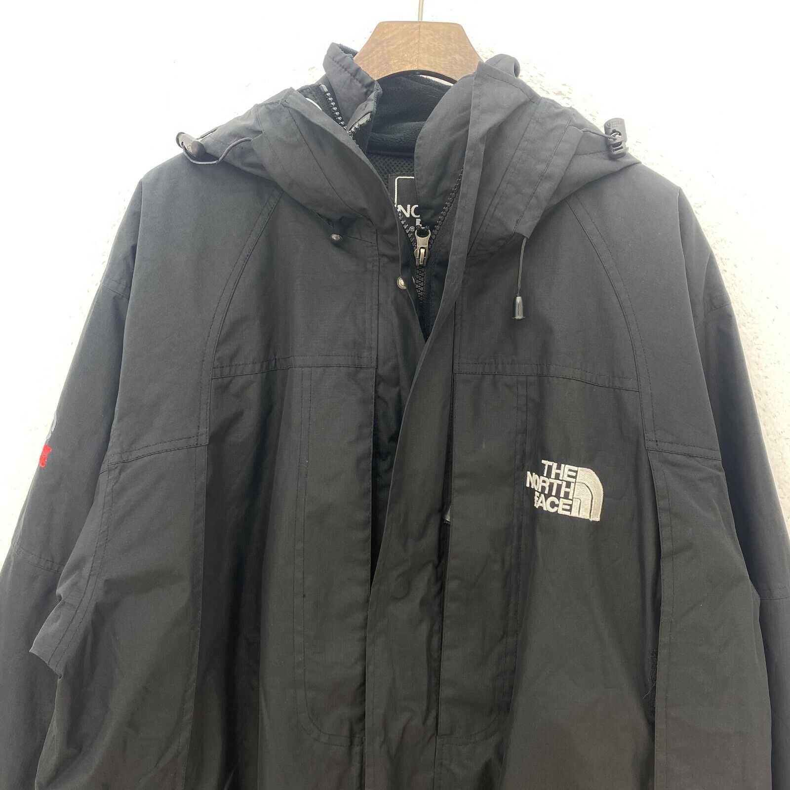The North Face Gore-Tex 3-In-1 Hooded Jacket Black Size L Full Zip Up