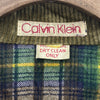 Calvin Klein Denim Full Zip Corduroy Collar Jacket Size M