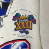 AFC Conference New England Patriots Champions 1996 NFL White Sweatshirt Size L