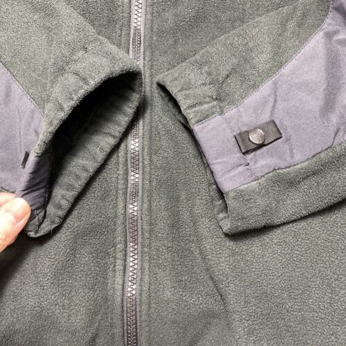 The North Face Men's Full Zip Fleece Black Jacket Size S