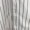 Russell Athlethic Pin Stripe White Button Up Florida Marlins MLB Jersey Size M