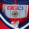 Vintage CCM Montreal Canadiens 1980s NHL Red Jersey Size L