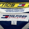 Tommy Hilfiger Logo Vintage Yellow Snapped Rain Jacket Size L