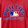 Vintage Nutmeg MLB Philadelphia Phillies Red T-shirt Size XL Single Stitch