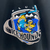 Disney Pluto K9 Ice Hounds Black Hockey Jersey Size S Youth