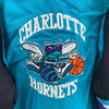 Starter Charlotte Hornets NBA Quarter Zip Insulated Blue Jacket Size S