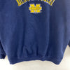 Logo Athletic Wolverines Michigan University Navy Blue Sweatshirt Size L