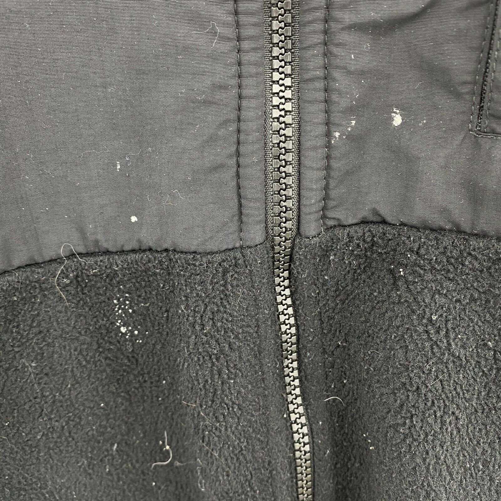 The North Face Men's Denali Full Zip Fleece Black Jacket Size XL
