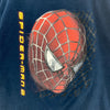 Vintage Marvel Spider Man 2 Movie Navy Blue T-shirt Size XL Kids