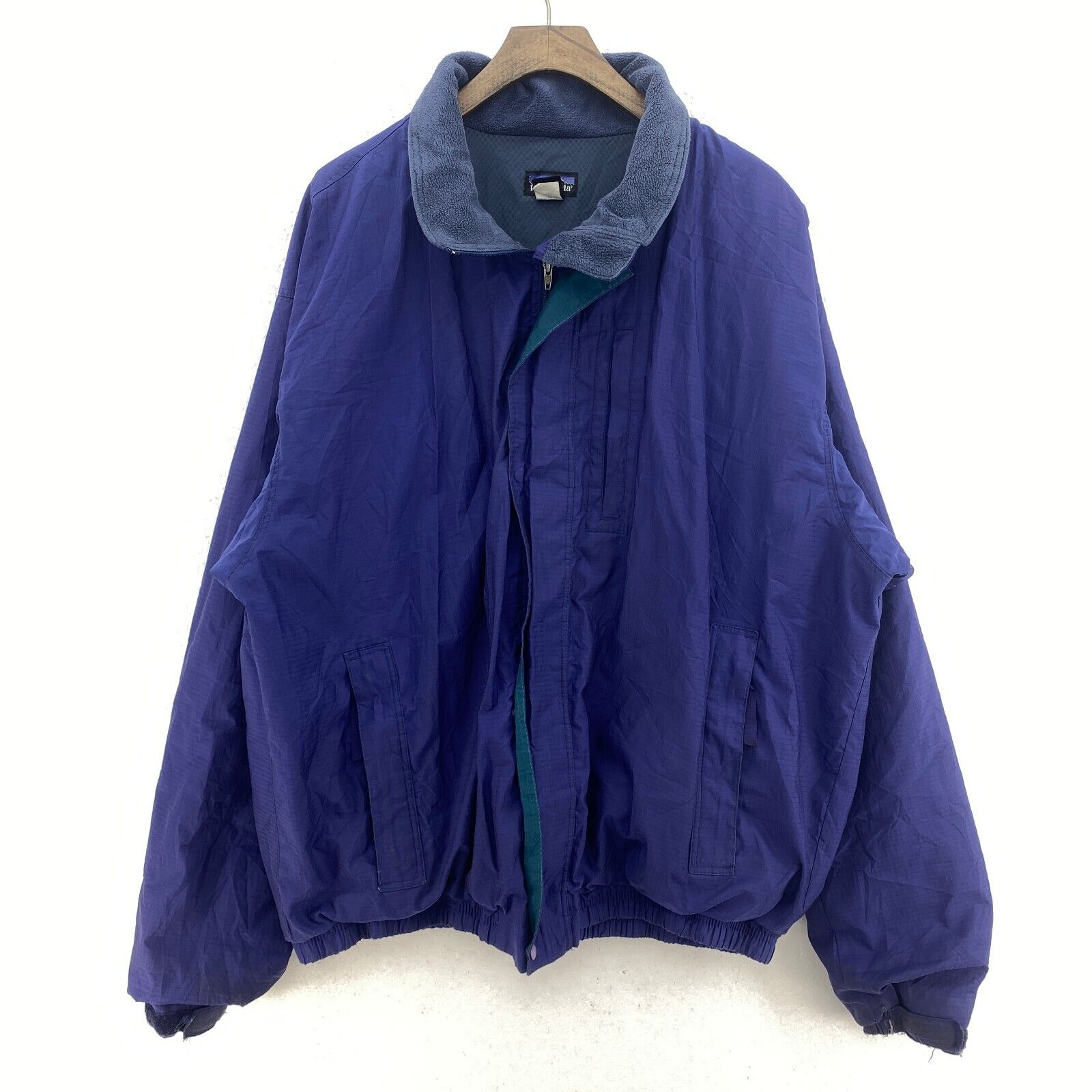 Vintage Patagonia Purple Full Zip Light Jacket Size XL