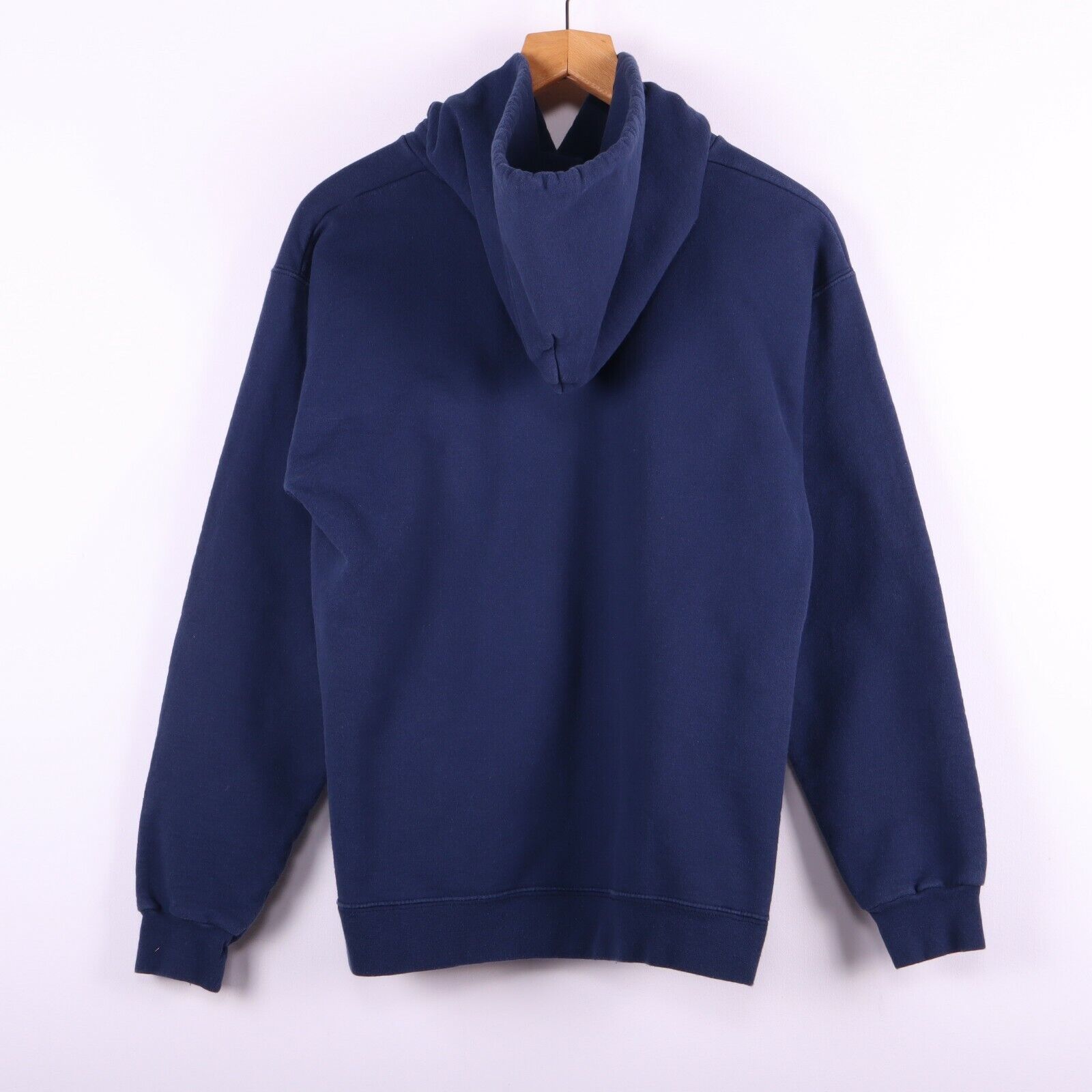 Thrasher Hoodie Magazine Pullover With Logo Blue Skateboard Size S 90s