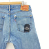Levi's 505 Light Wash Blue Straight Jeans Size 32 x 30
