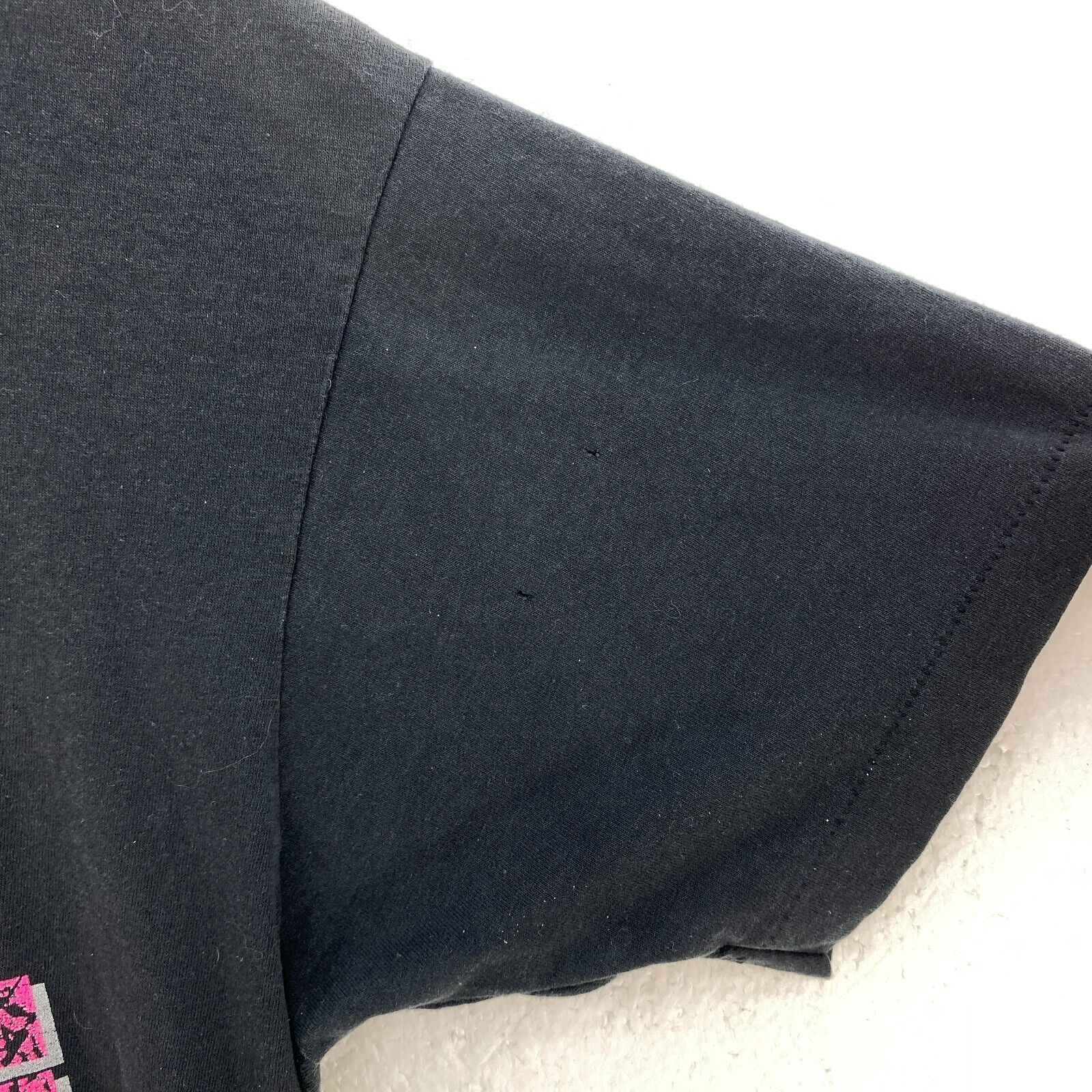 Vintage 1991 Elmwood Giants Baseball Team Spring Clinick Size S Black T-Shirt