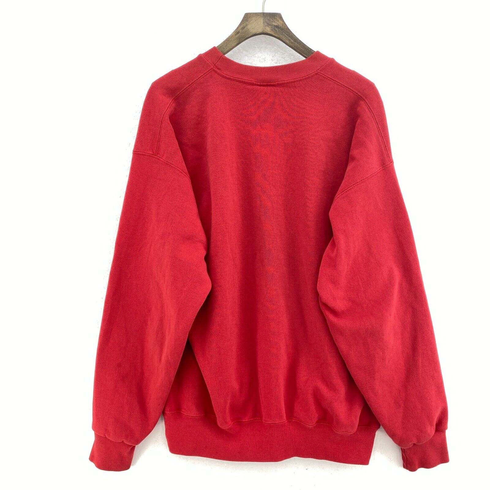 Vintage Chicago Blackhawks Nutmeg 1989 Red Sweatshirt Size XL