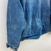 Eddie Bauer Blanket Lined Button Up Blue Denim Jacket Size M