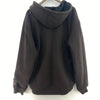 Carhartt Workwear Rain Defender Brown Hooded Jacket Size L Full Zip Up