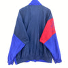 Nike Logo Full Zip Blue Windbreaker Jacket Size XL