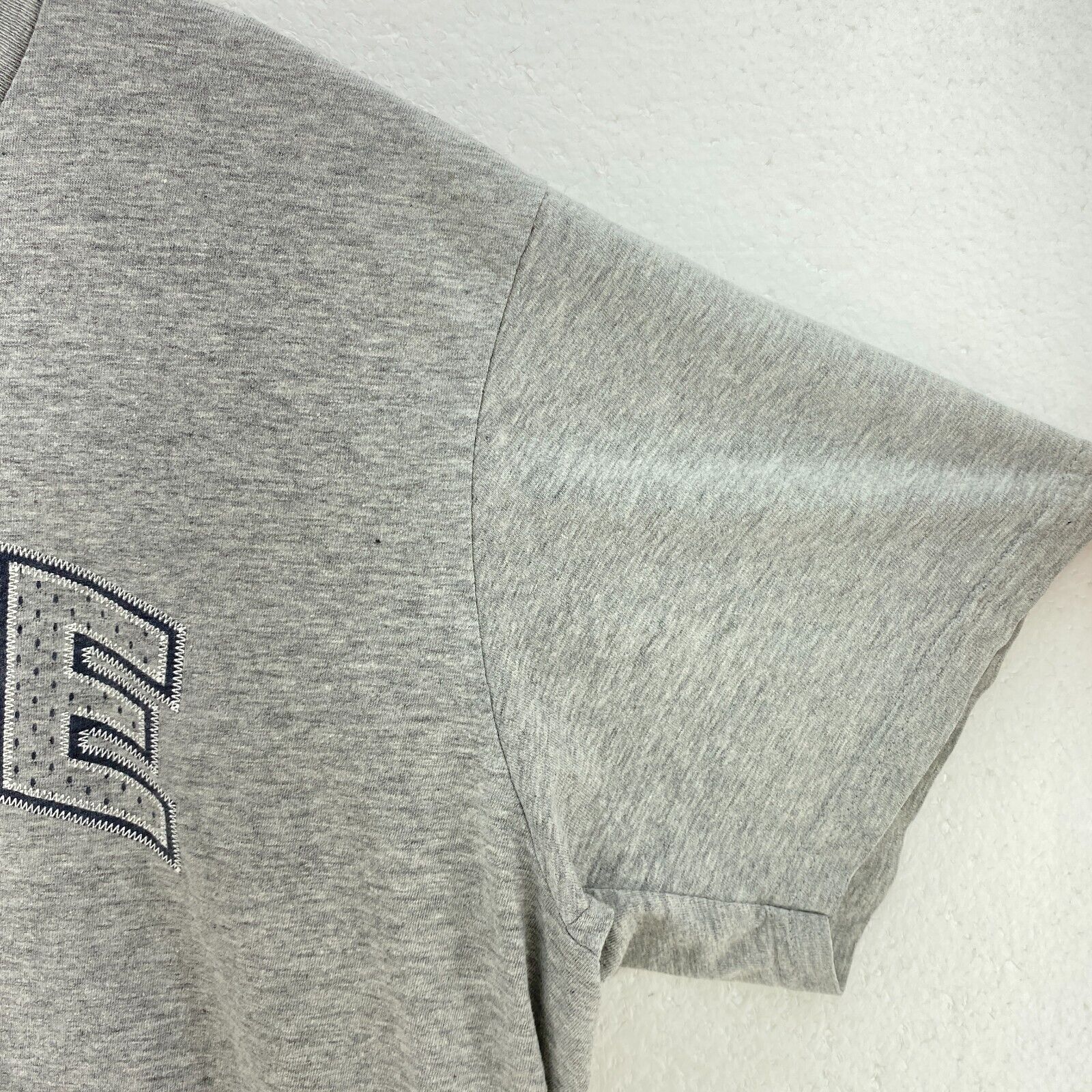 Nike Spell Out Logo T-shirt Size L Gray