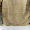 Vintage Carhartt Detroit Distressed Full Zip Fleece Lined Canvas Jacket Beige