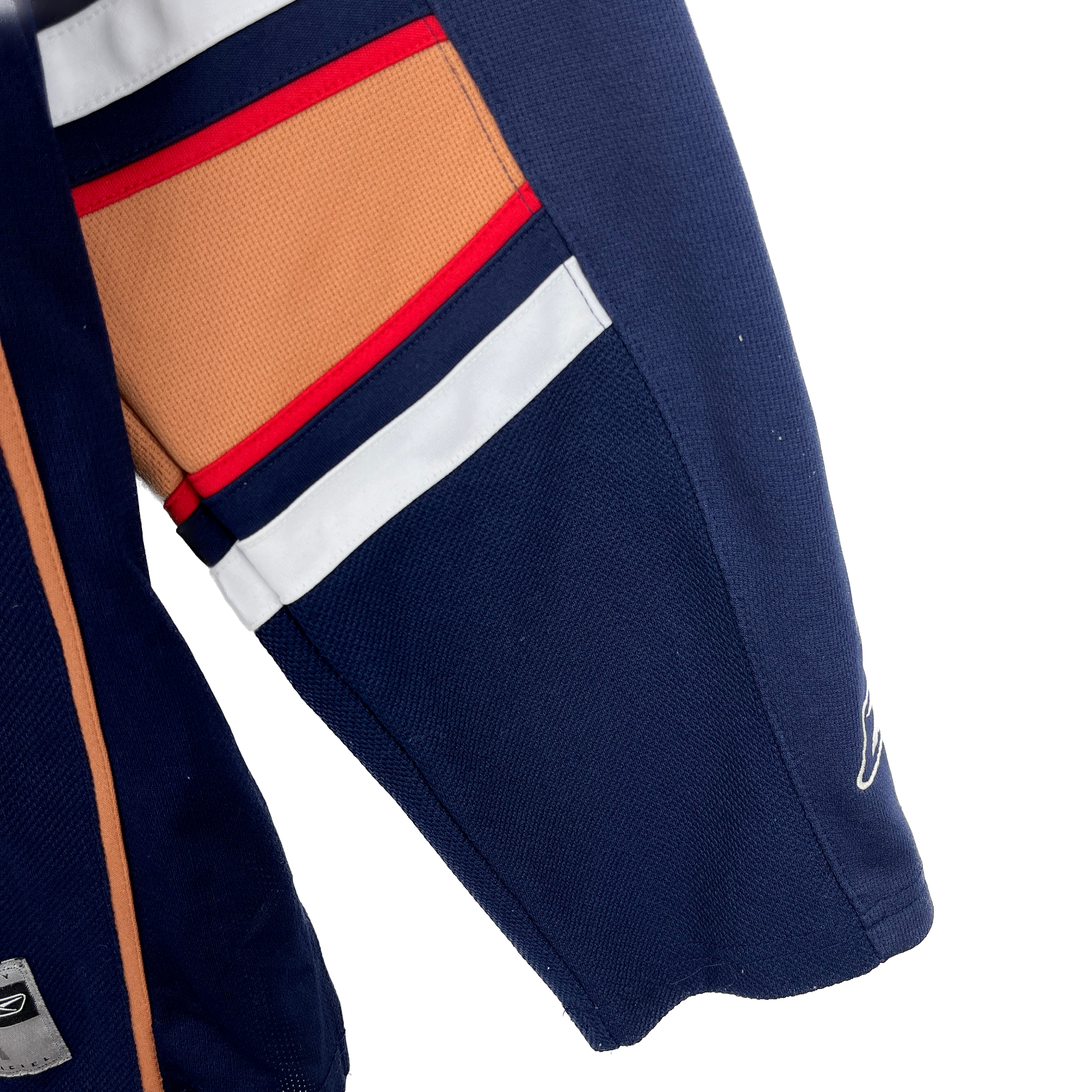 Vintage Reebok Edmonton Oilers NHL Navy Blue Jersey Size M